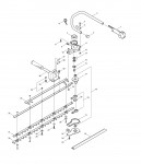 Makita HTR6210 Engine Hedge Trimmer Spare Parts